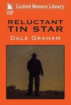 Paperback Reluctant Tin Star [Large Print] Book