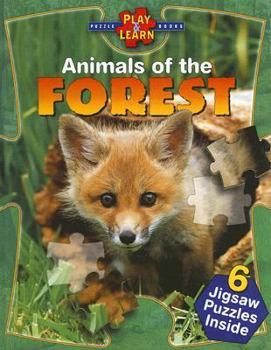 Board book Animals of the Forest [With 6 Jigsaw Puzzles] Book