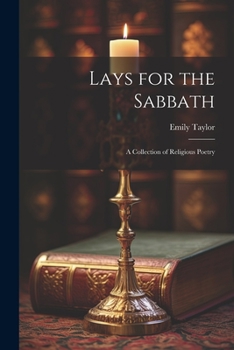 Paperback Lays for the Sabbath: A Collection of Religious Poetry Book