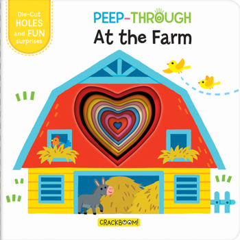 Board book Peep-Through ... at the Farm Book