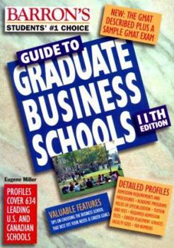 Paperback Guide to Graduate Business Schools (Barron's Guide to Graduate Business Schools, 11th ed) Book