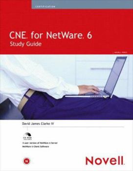 Hardcover CNE for NetWare 6 Study Guide Book