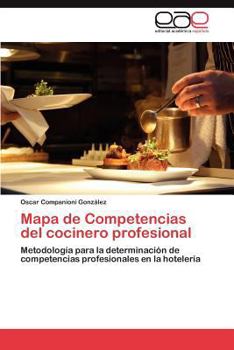 Paperback Mapa de Competencias del cocinero profesional [Spanish] Book