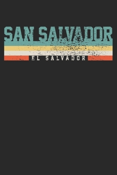 Paperback Notebook: San Salvador Ruled 6x9 120 Pages Book