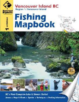 Spiral-bound Vancouver Island BC Fishing Mapbook Book