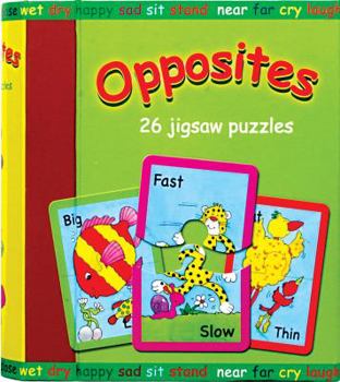 Misc. Supplies Opposites: 26 Picture Puzzles (Early Start Singles) Book