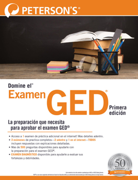 Paperback Domine El Examen del Ged(r), Primera Edición: (Master The(tm) Ged(r) Test, 1st Edition, in Spanish) [Spanish] Book