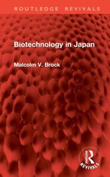 Hardcover Biotechnology in Japan Book