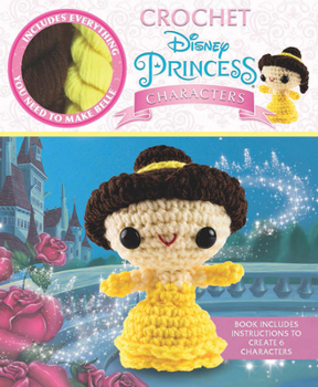 Paperback Crochet Disney Princess Characters Book