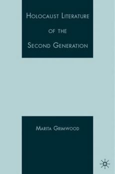 Holocaust Literature of the Second Generation
