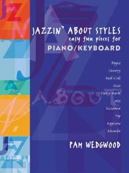 Paperback Jazzin' About Styles -- Easy Fun Pieces for Piano / Keyboard (Faber Edition: Jazzin' About) Book