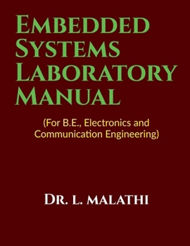 Paperback Embedded Systems LAB Manual: (For B.E., Electronics and Communication Engineering) Book