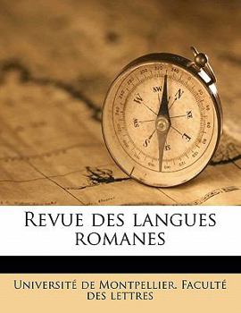 Paperback Revue Des Langues Romane, Volume 36 [French] Book