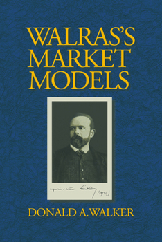 Paperback Walras's Market Models Book