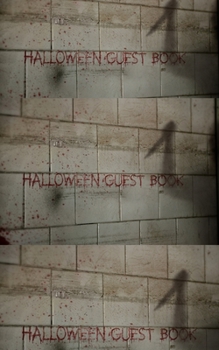 Paperback Halloween scream creative journal guest Book: Scream Scary Halloween guest Book