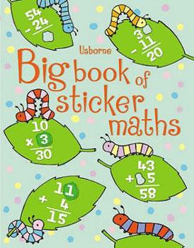 Paperback Big Book of Sticker Maths Book