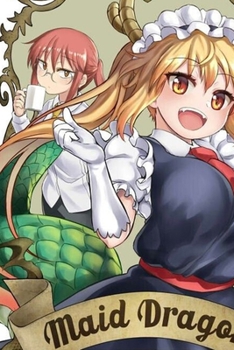 Journal: Dragon Maid Soft Glossy Cover Journal Lined Pages Book 6 x 9 Inches 110 Pages