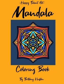 Paperback Mandala Coloring Book: Happy Talent Art Book