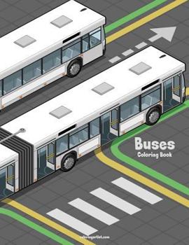 Paperback Buses Coloring Book