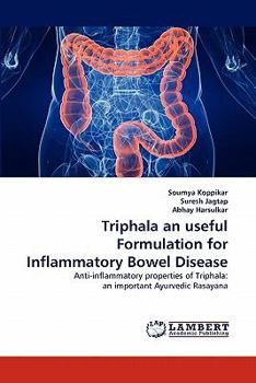 Paperback Triphala an Useful Formulation for Inflammatory Bowel Disease Book