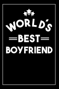 Paperback Worlds Best Boyfriend: Blank Lined Notebook Book