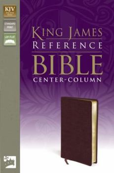Bonded Leather Reference Bible-KJV-Center Column Book