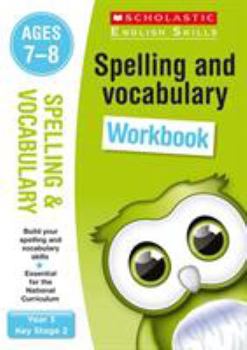 Paperback English Skills Spell & Vocab Workbk Yr 3 Book