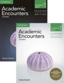 Paperback Academic Encounters Level 1 2-Book Set (R&w Student's Book with Wsi, L&s Student's Book with Integrated Digital Learning): The Natural World Book