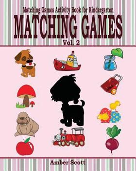 Paperback Matching Games ( Matching Games Activity Book For Kindergarten) - Vol. 2 Book