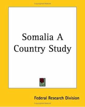 Paperback Somalia A Country Study Book