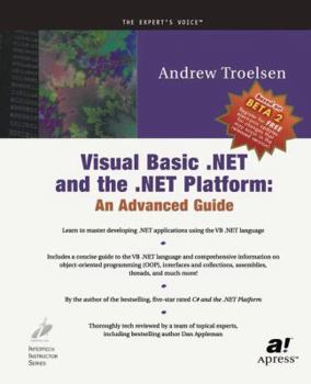 Paperback VB.NET and the .Net Platform (Beta 2) Book