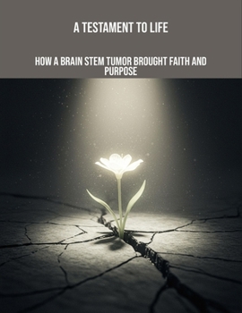 Paperback A Testament To Life: How A Brain Stem Tumor Brought Faith And Purpose Book