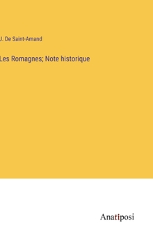 Hardcover Les Romagnes; Note historique [French] Book