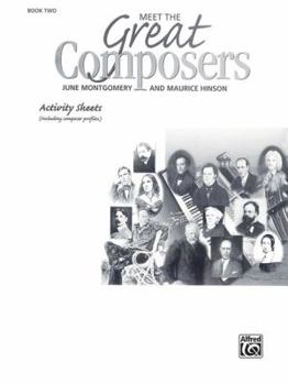 Paperback Meet the Great Composers Book 2: Activity Sheets (including composer profiles) (Learning Link, Bk 2) Book