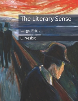 Paperback The Literary Sense: Large Print Book