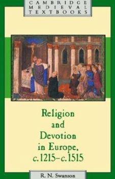 Religion and Devotion in Europe, c.1215 c.1515 (Cambridge Medieval Textbooks) - Book  of the Cambridge Medieval Textbooks