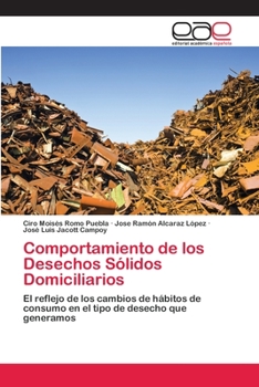 Paperback Comportamiento de los Desechos Sólidos Domiciliarios [Spanish] Book