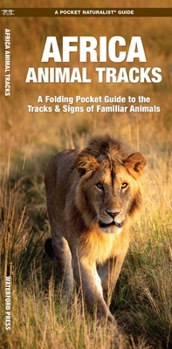 Hardcover Africa Animal Tracks Book