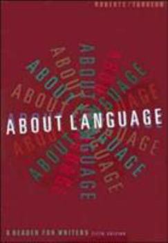 Paperback About Language: A Reader for Writers Book