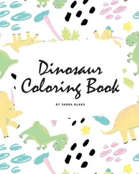 Paperback Dinosaur Coloring Book for Children (8x10 Coloring Book / Activity Book) Book