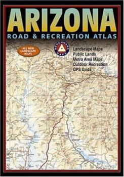 Paperback Arizona Road & Recreation Atlas Book