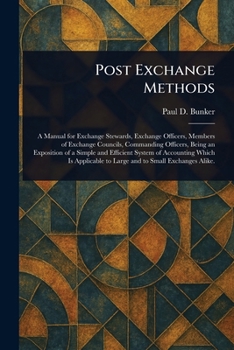 Paperback Post Exchange Methods Book