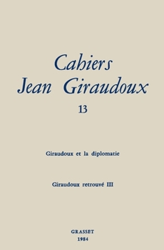 Paperback Cahiers numéro 13 [French] Book