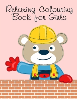 Relaxing Colouring Book For Girls: Christmas Coloring Book for Children, Preschool, Kindergarten age 3-5