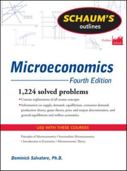 Schaum's Outline of Microeconomics - Book  of the Schaum's Outline