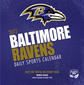 Unknown Binding Baltimore Ravens 2023 Box Calendar Book