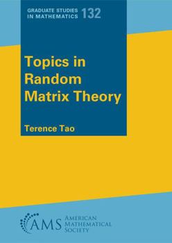 Paperback Topics in Random Matrix Theory Book