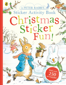 Paperback Peter Rabbit Christmas Fun Sticker Activity Book