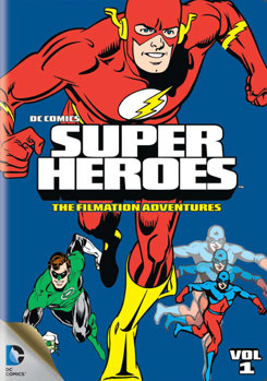 DVD DC Super Heroes: The Filmation Adventures Volume 1 Book