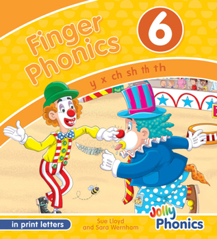 Board book Finger Phonics Book 6: In Print Letters (American English Edition) Book